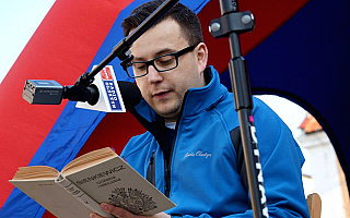 Dziennikarze Radia Olsztyn czytali książki w Nidzicy
